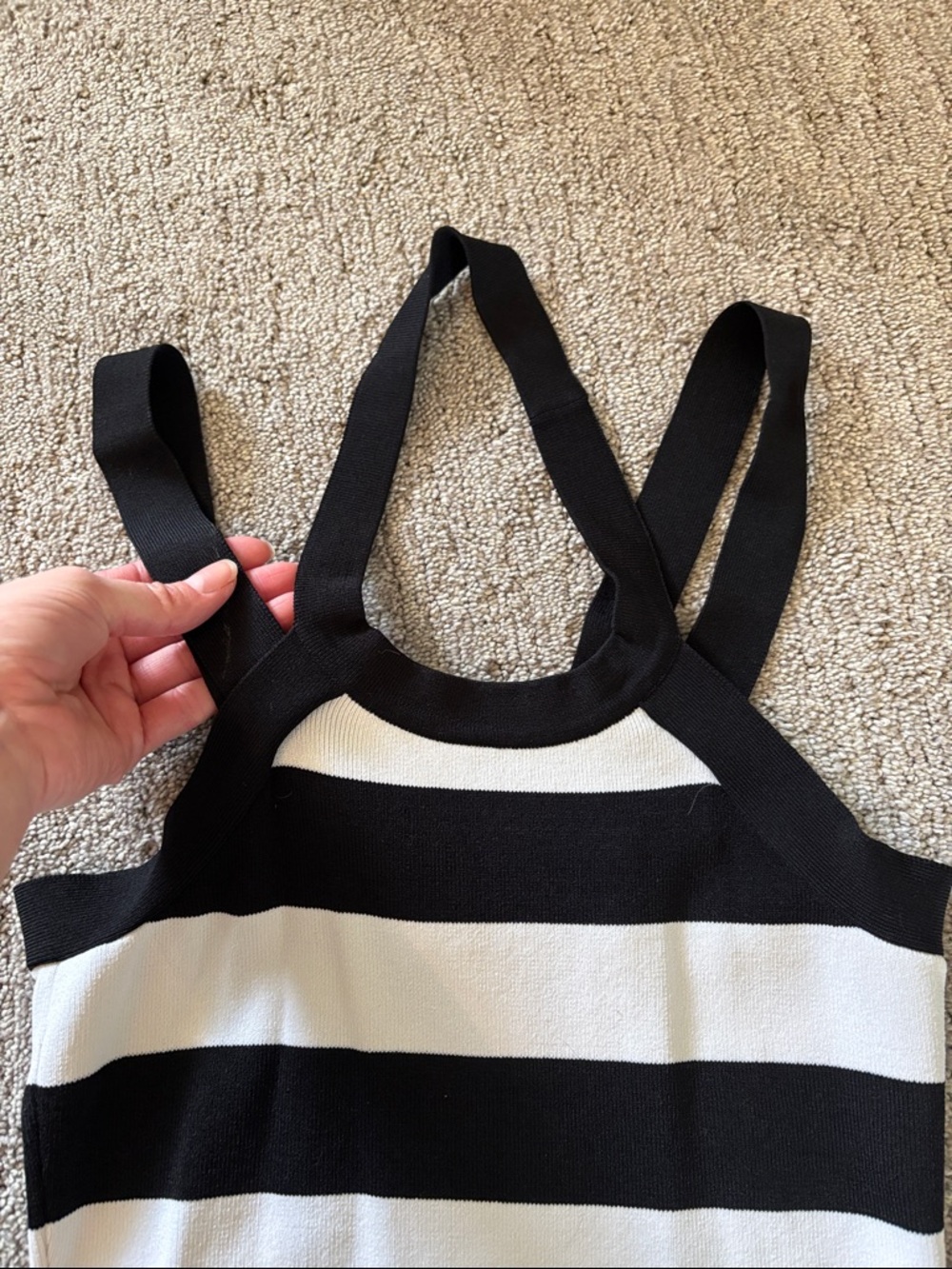 Cache striped halter top - Picture 2 of 4